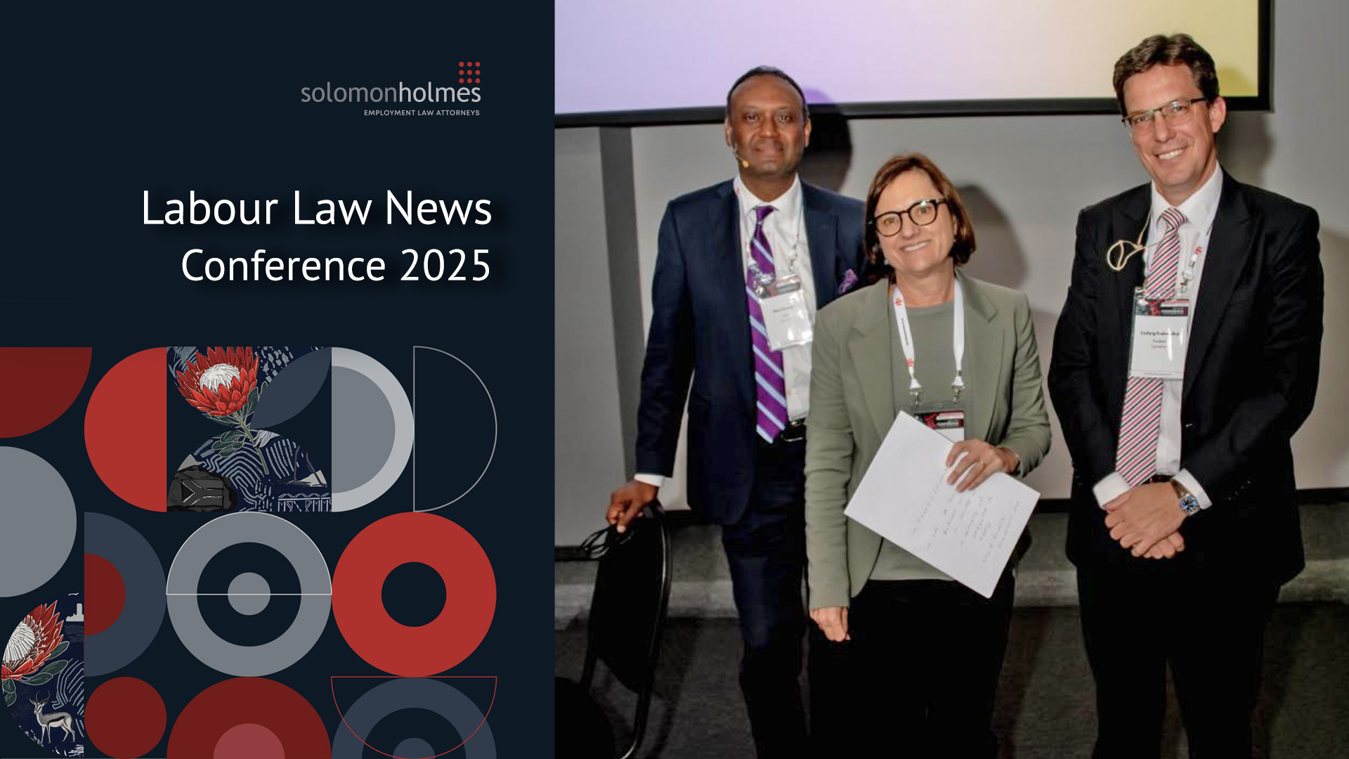 Labour Law News Conference South Africa solomonholmes attorneys Kathleen Holmes